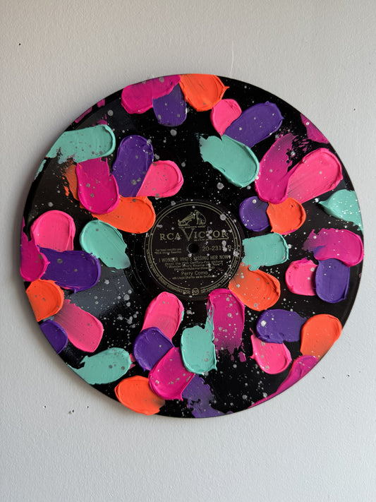 'Jellybean' Up-cycled 10" Record